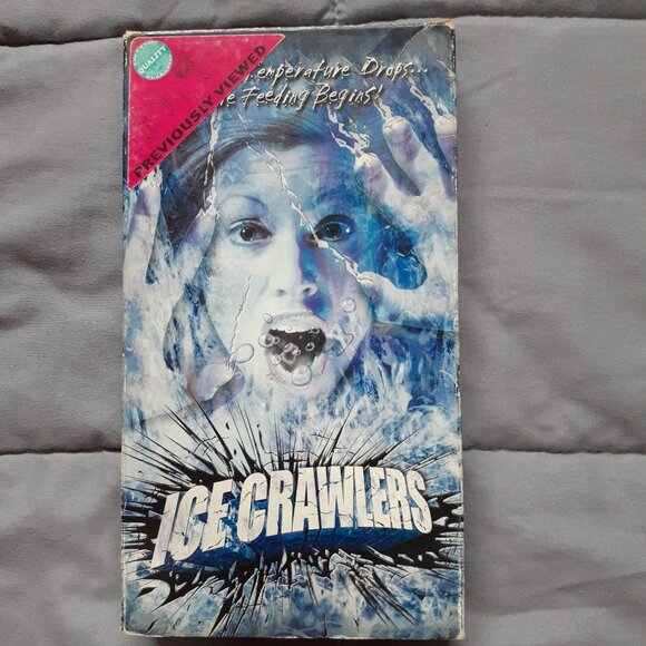 Ice Crawlers 2003 VHS Rare Horror Scifi New Concorde Roger Corman Y2K - Picture 1 of 9